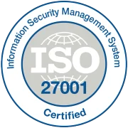 ISO 27001 certified