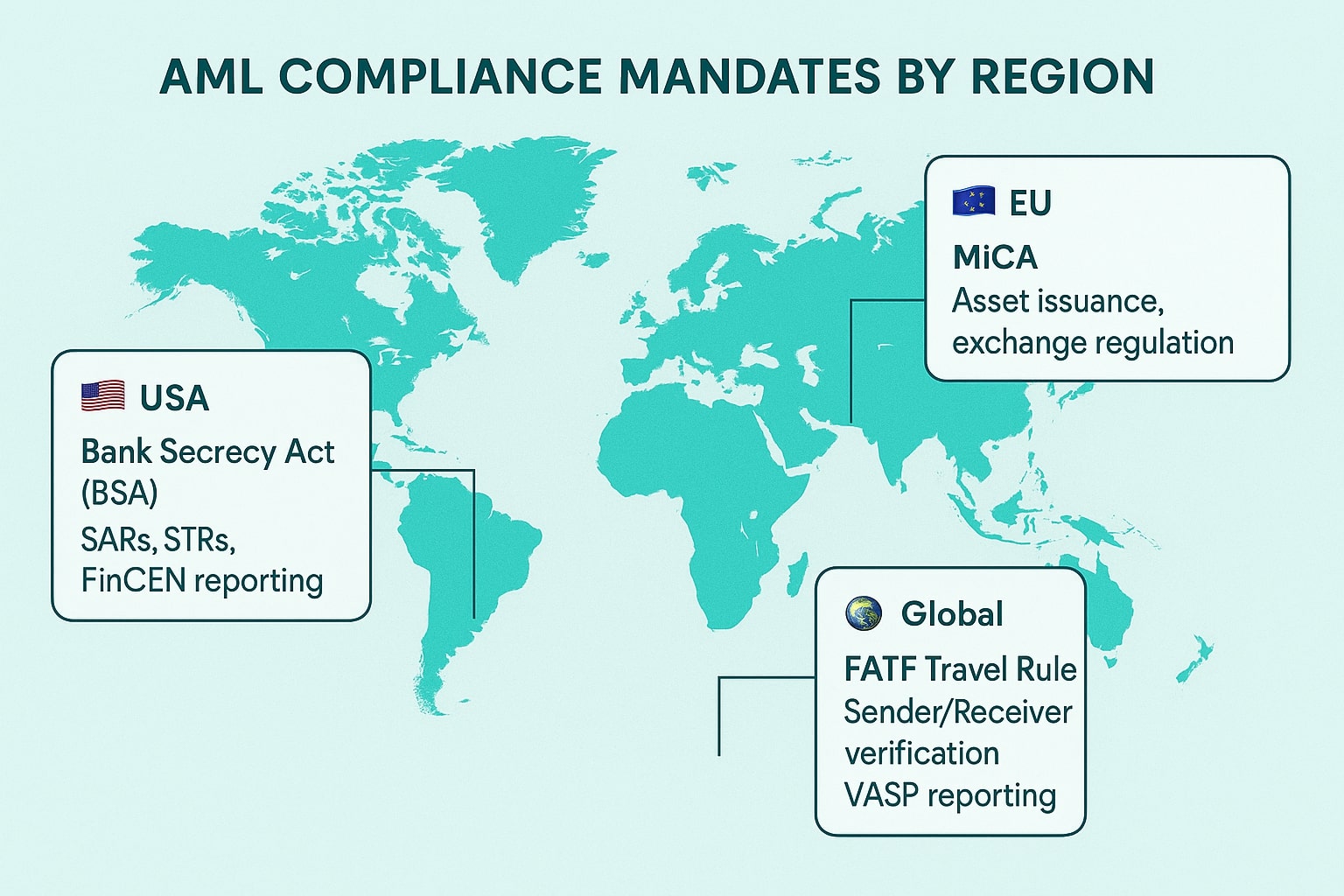 AML Compliance Mandates by Region